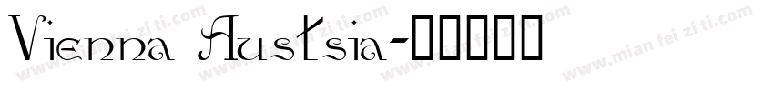 Vienna Austsia字体转换